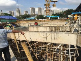 地铁支撑梁切割